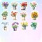 Pots Of Flowers Stickers product 1